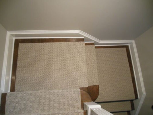 custom stairway | Fovama Oriental Rugs & Carpets | Westchester, NY
