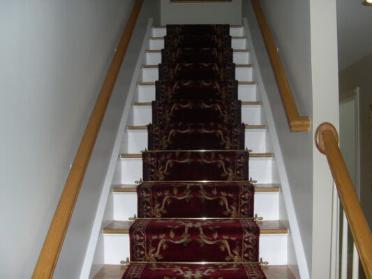 custom stairway | Fovama Oriental Rugs & Carpets | Westchester, NY