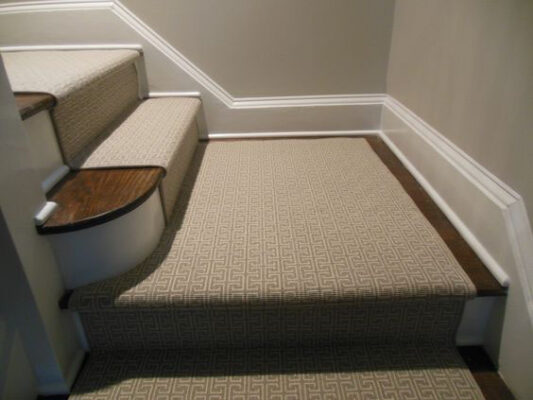 custom stairway | Fovama Oriental Rugs & Carpets | Westchester, NY