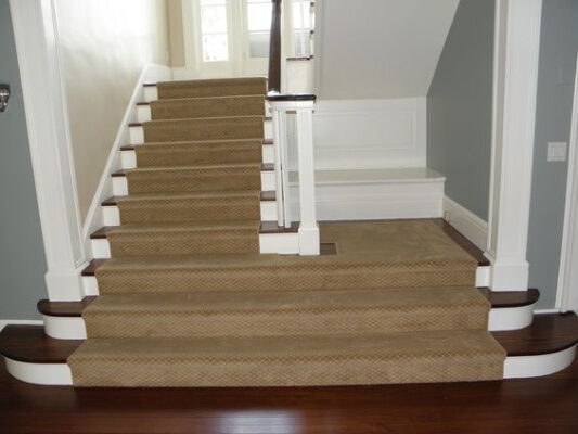custom stairway | Fovama Oriental Rugs & Carpets | Westchester, NY